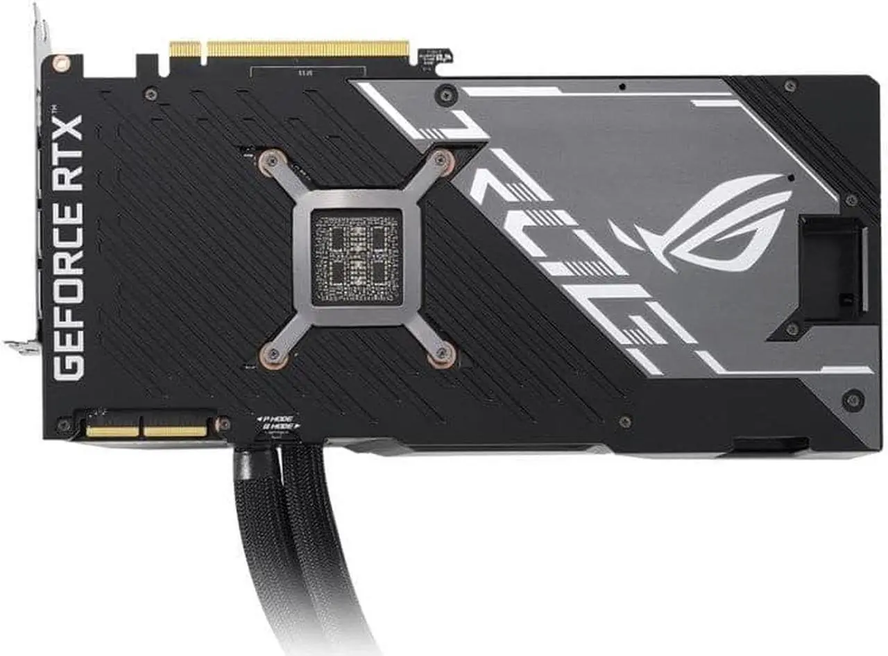ASUS ROG Strix LC NVIDIA GeForce RTX 3090 Ti Edition Gaming Graphics Card (PCIe 4.0, 24GB GDDR6X, HDMI 2.1, 240mm Radiator,560mm tubing, GPU TWEAK II), ROG-STRIX-LC-RTX3090TI-24G-GAMING - Image 3